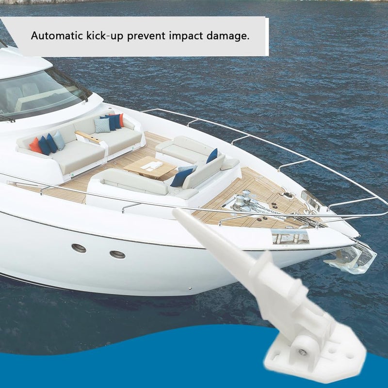 asdmm Marine Boat Speedometer Pitot, Automatic Kick-up Tube Assembly Up to 80 MPH (Speedometer Pitot) - Image 5